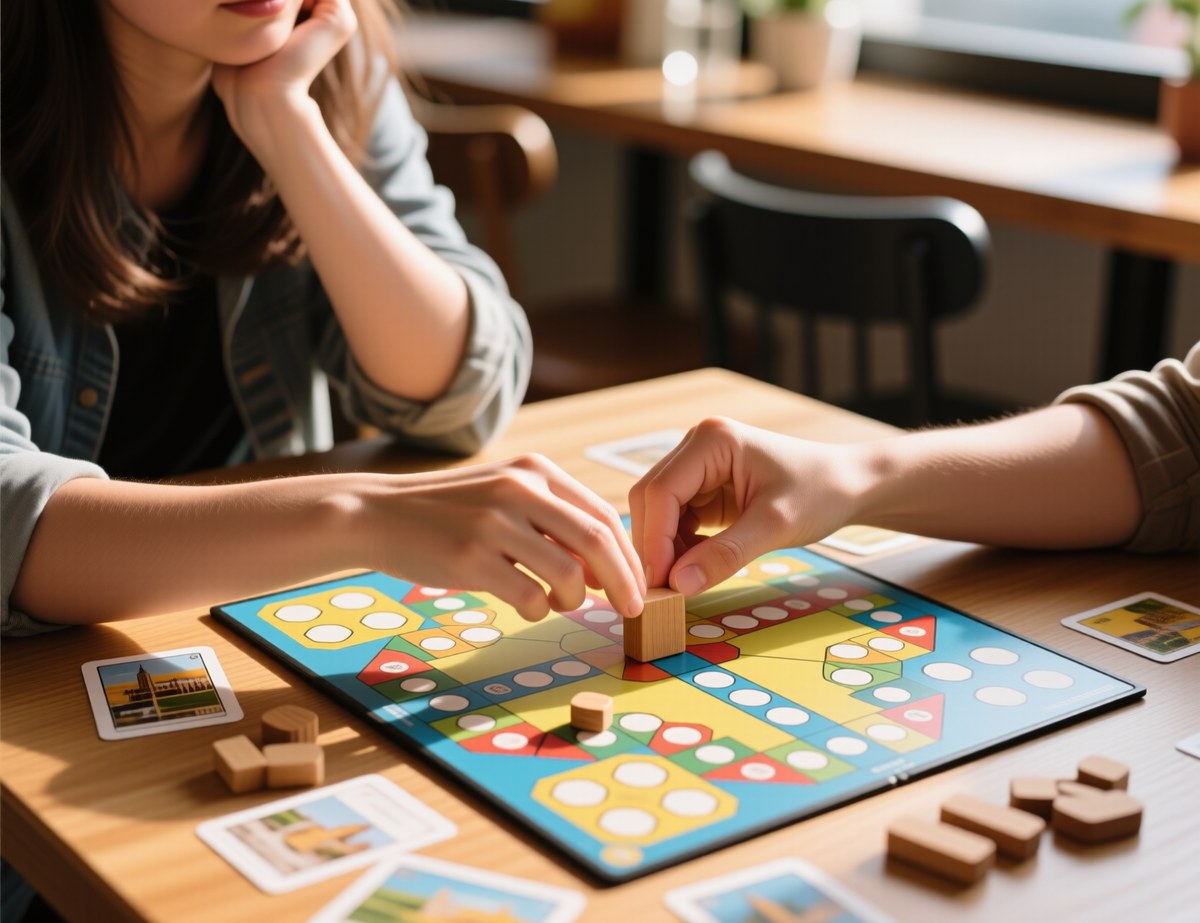 Board Game Night at a Corner Cafe 4
