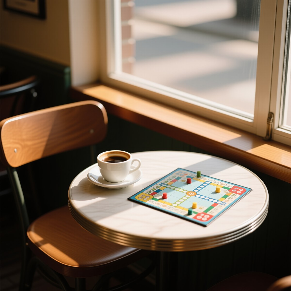 Board Game Night at a Corner Cafe 7