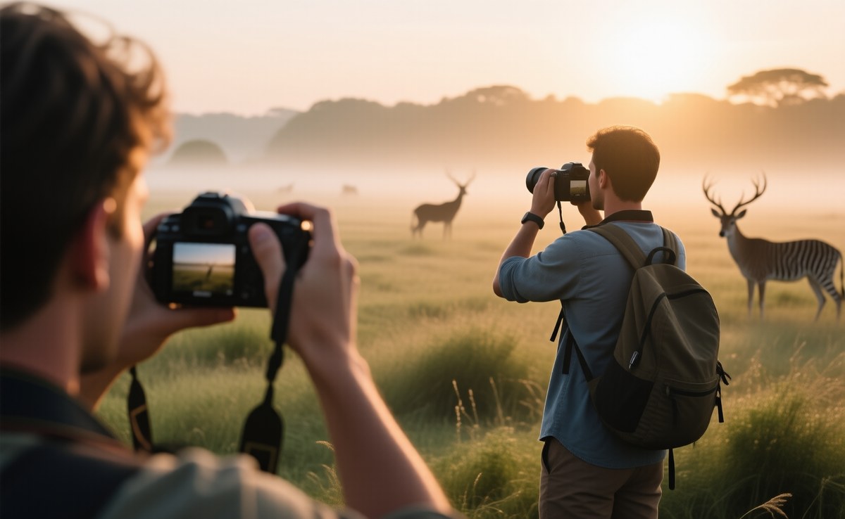 Wildlife Watching at Dawn